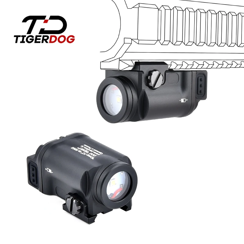 WADSN Klesch-1S GEN2.0 Tactical Flashlight Pistol Light Glock 17 19 airsoft accessories weapon Rifle 20MM Picatinny Rail
WADSN Klesch-1S GEN2.0 Tactical Flashlight Pistol Light Glock 17 19 airsoft accessories weapon Rifle 20MM Picatinny Rail