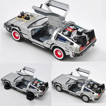1/24 Scale Time Machine Metal Car Diecast Model Part 1 2 3 DeLorean DMC-12 Back to the Future Fly version Collectible 18CM
1/24 Scale Time Machine Metal Car Diecast Model Part 1 2 3 DeLorean DMC-12 Back to the Future Fly version Collectible 18CM