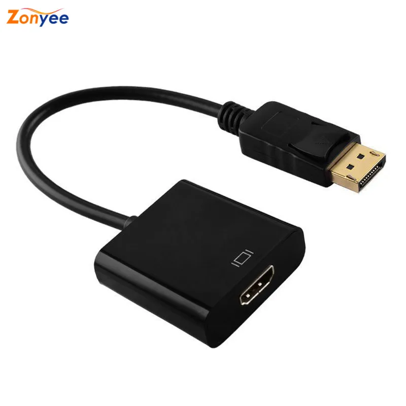 DisplayPort to HDMI Male to Female Compatible with Computer, Monitor, Projector DP to HDMI Adapter cable
DisplayPort to HDMI Male to Female Compatible with Computer, Monitor, Projector DP to HDMI Adapter cable