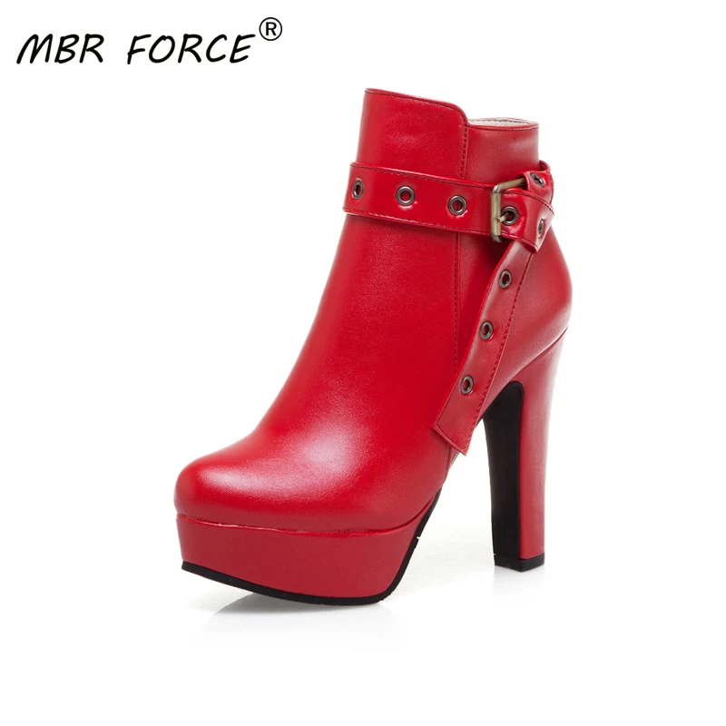 MBR FORCE High quality pu leather round head non-slip rubber sole all-match European and American style high heel ankle boots
MBR FORCE High quality pu leather round head non-slip rubber sole all-match European and American style high heel ankle boots