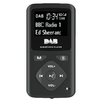DAB/DAB Digital Radio Bluetooth 4.0 Personal Pocket FM Mini Portable Radio Earphone MP3 Micro-USB for Home
DAB/DAB Digital Radio Bluetooth 4.0 Personal Pocket FM Mini Portable Radio Earphone MP3 Micro-USB for Home