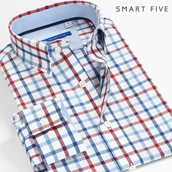 Grid Shirt Male Long Sleeve Business Leisure Inch Shirt Slim Fit 2020 Season Pure Cotton Shirt Chao
Grid Shirt Male Long Sleeve Business Leisure Inch Shirt Slim Fit 2020 Season Pure Cotton Shirt Chao