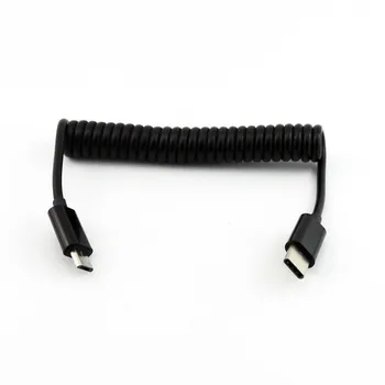 1x USB 3.1 Type C Male To Mini / Micro Male Plug Spiral Coiled Data Sync Charger Connector Cable 1m Black
1x USB 3.1 Type C Male To Mini / Micro Male Plug Spiral Coiled Data Sync Charger Connector Cable 1m Black