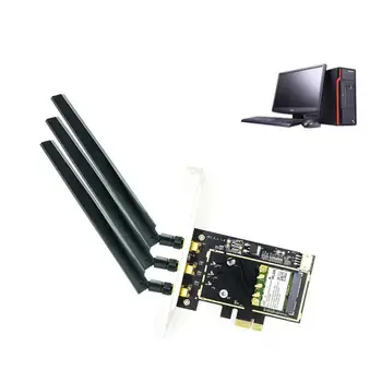 WTXUP MINI PCIE to PCIE AC wireless network card adapter card AR5B22 7260AC BCM94352 Q2N4
WTXUP MINI PCIE to PCIE AC wireless network card adapter card AR5B22 7260AC BCM94352 Q2N4