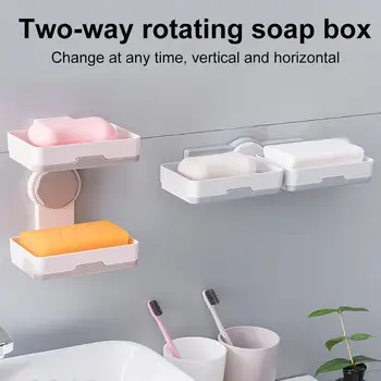 Double Grid Drawer Design Wall Mounted Soap Dish Double Drain Soap Box Bathroom Shower Soap Holder Tray Storage Rack Shelf
Double Grid Drawer Design Wall Mounted Soap Dish Double Drain Soap Box Bathroom Shower Soap Holder Tray Storage Rack Shelf