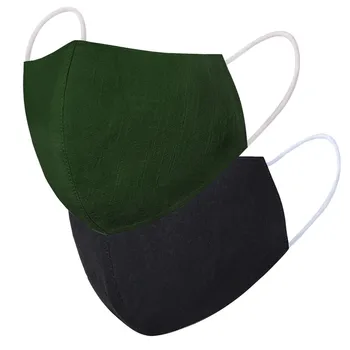 2PCS Cotton Linen Washable Reusable Face Mask Fashion Breathing Adult Solid Outdoor Mouth Cover Mouth Mask With Design Mascaras
2PCS Cotton Linen Washable Reusable Face Mask Fashion Breathing Adult Solid Outdoor Mouth Cover Mouth Mask With Design Mascaras