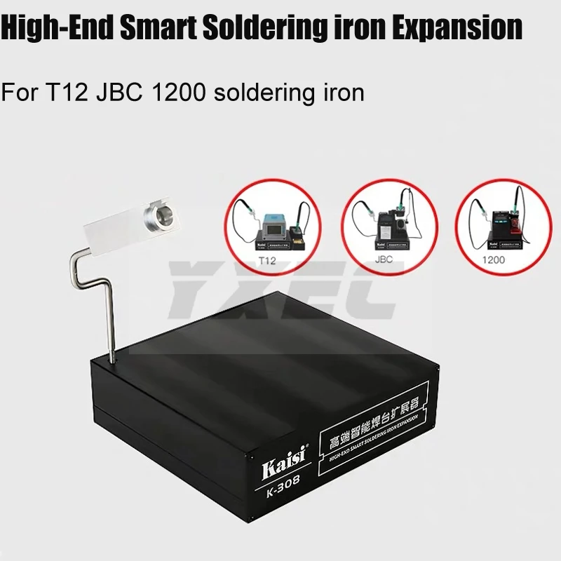 High-End Soldering Iron Head Extension Platform Handle Extension Box for T12 UD1200 JBC Extended Dual Position Work Welding
High-End Soldering Iron Head Extension Platform Handle Extension Box for T12 UD1200 JBC Extended Dual Position Work Welding