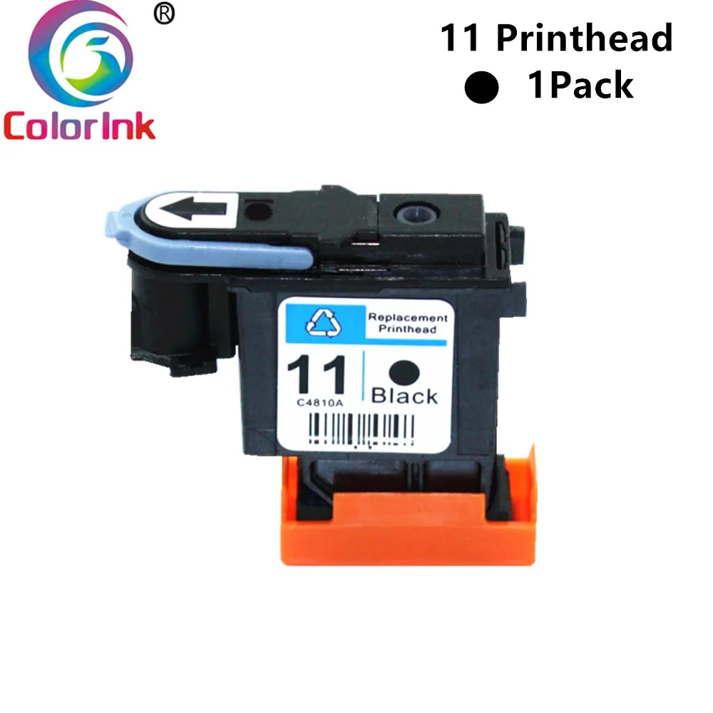 Печатающая головка ColorInk 11 C4810A HP black для Designjet 70 100 110 111 120 500 510 500PS 800 815 820|Детали