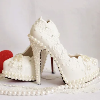 2020 Vogue Lace Bridesmaid Shoes Middle Heel Shoes White Wedding Shoes Women Lace High Heel Shoes Beautiful Formal Shoes  
2020 Vogue Lace Bridesmaid Shoes Middle Heel Shoes White Wedding Shoes Women Lace High Heel Shoes Beautiful Formal Shoes 