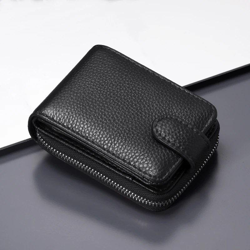 First floor cowhide multi-function card bag anti-theft multi-card position wallet ID bag
First floor cowhide multi-function card bag anti-theft multi-card position wallet ID bag