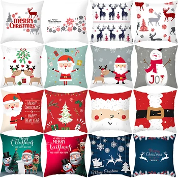 Christmas Cushion Cover Decorative Sofa Pillow Cover Case Seat Car Home Decor Throw Pillowcase Christmas Decoration For Home
Christmas Cushion Cover Decorative Sofa Pillow Cover Case Seat Car Home Decor Throw Pillowcase Christmas Decoration For Home