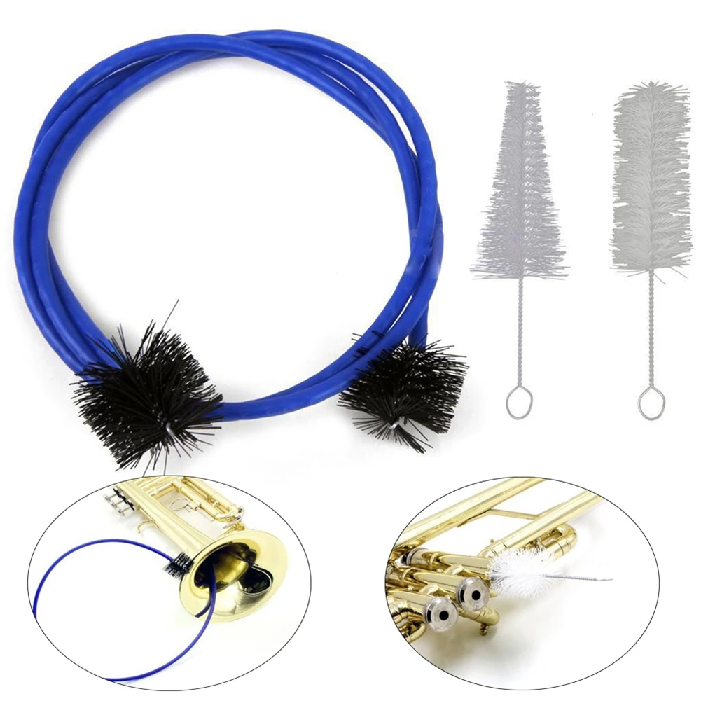 The 3-piece Set For The Trumpet Trombone Brass Blowing Nozzle Cleaner Valve Brush Rod Cleaning Kit Musical Instrument Accessorie
The 3-piece Set For The Trumpet Trombone Brass Blowing Nozzle Cleaner Valve Brush Rod Cleaning Kit Musical Instrument Accessorie