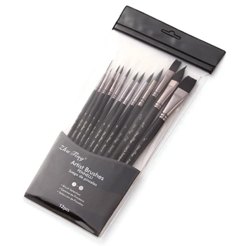 12pcs Nylon Hair Wooden Handle Watercolor Paint Brush Pen Set DIY Oil Acrylic
12pcs Nylon Hair Wooden Handle Watercolor Paint Brush Pen Set DIY Oil Acrylic