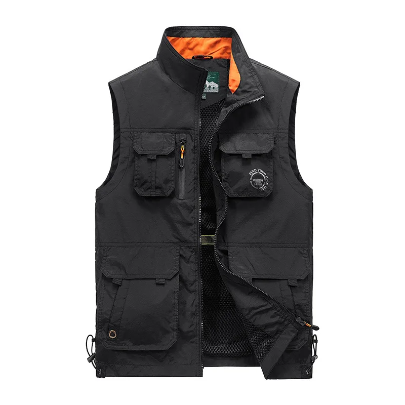 2020 Spring and Summer Men's Outdoor Leisure Fishing Vest Men's Tooling Large Size Multi-pocket Quick-drying Vest
2020 Spring and Summer Men's Outdoor Leisure Fishing Vest Men's Tooling Large Size Multi-pocket Quick-drying Vest