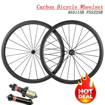 Ultra Light Carbon Bicycle Wheelset AS511SB FS522SB Hub 23/25 Width 38mm 50mm 60mm 88mm Depth Clincher Tubular Road Bike Wheels
Ultra Light Carbon Bicycle Wheelset AS511SB FS522SB Hub 23/25 Width 38mm 50mm 60mm 88mm Depth Clincher Tubular Road Bike Wheels