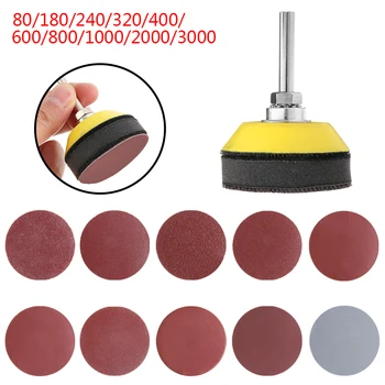 200pcs 80-3000#Grit Sandpaper Disc 2'' Mixed Sanding Pad Sheet With 50mm Buffering Pad Backing Pad For Metal Wood Jade Polishing
200pcs 80-3000#Grit Sandpaper Disc 2'' Mixed Sanding Pad Sheet With 50mm Buffering Pad Backing Pad For Metal Wood Jade Polishing