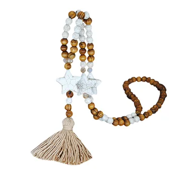 Women Tassel Wooden Beads Necklace Pendant Chain Jewelry Accessory Stars Butterfly Love Heart Shape Bohemian Style Necklace Gif
Women Tassel Wooden Beads Necklace Pendant Chain Jewelry Accessory Stars Butterfly Love Heart Shape Bohemian Style Necklace Gif