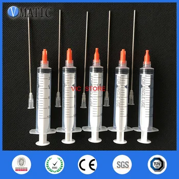 High Quality 5 Sets 10ml/10cc Luer Lock Dispensing Syringes With 10cm 100mm Tube Length 16G Blunt Tip Needle
High Quality 5 Sets 10ml/10cc Luer Lock Dispensing Syringes With 10cm 100mm Tube Length 16G Blunt Tip Needle