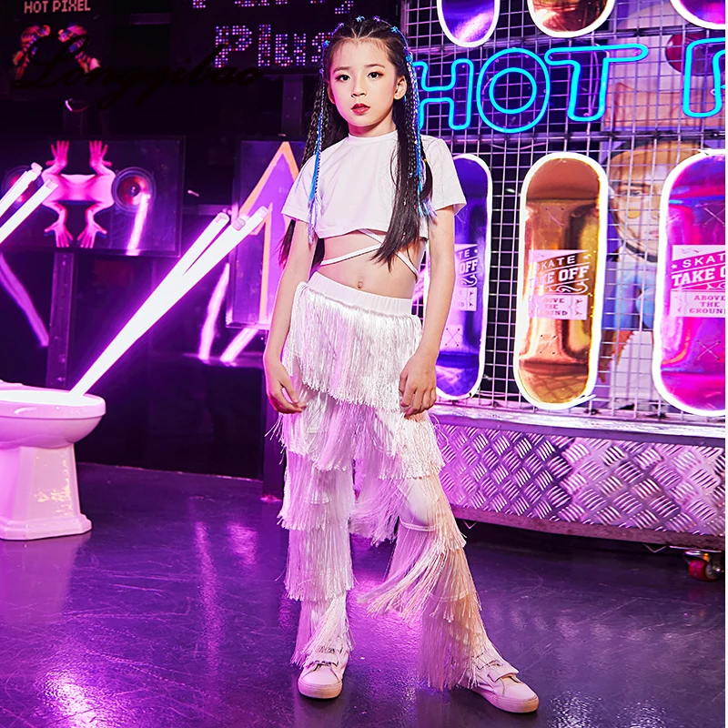Baby children's jazz clothing hip hop street dance costumes umbilical shirt girls dance model catwalk suit tide girls clothes
Baby children's jazz clothing hip hop street dance costumes umbilical shirt girls dance model catwalk suit tide girls clothes