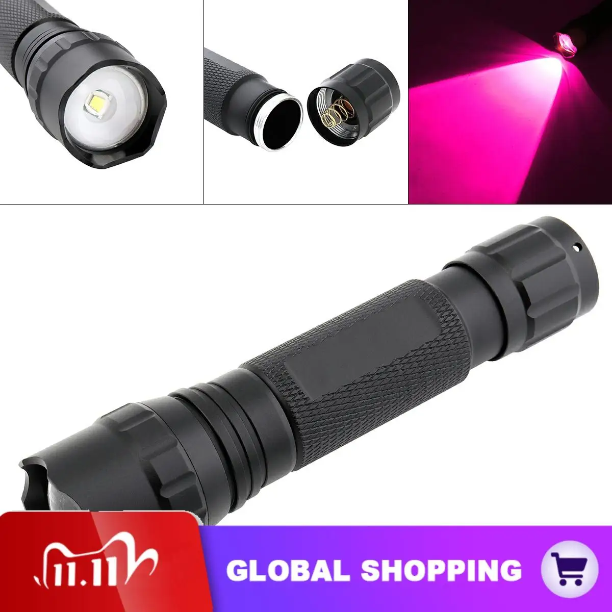 2000LM 502B Mini LED Infrared IR 850nm Vision Flashlight Handheld and Shockproof Flashlight for Outdoor Instrument Fill Light
2000LM 502B Mini LED Infrared IR 850nm Vision Flashlight Handheld and Shockproof Flashlight for Outdoor Instrument Fill Light