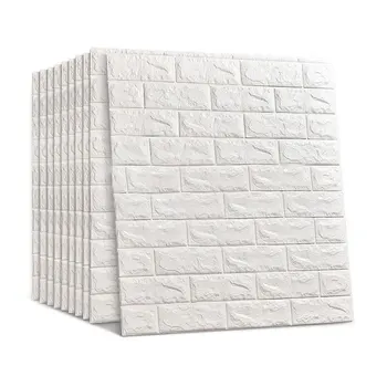 5pcs 3D Brick Wall Stickers DIY Self Adhensive Decor Foam Waterproof Wall Covering Wallpaper Background Kids Living Room
5pcs 3D Brick Wall Stickers DIY Self Adhensive Decor Foam Waterproof Wall Covering Wallpaper Background Kids Living Room