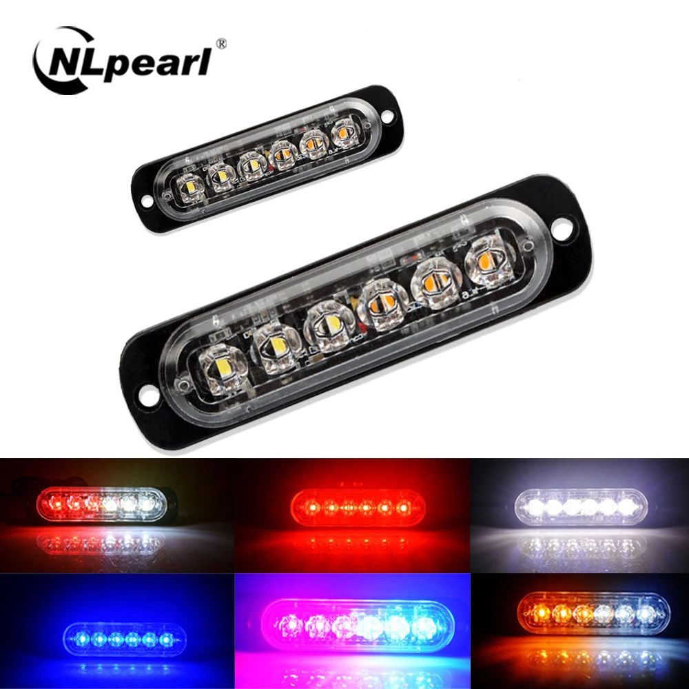 NLpear 12V 24V Grille LED Emergency Strobe Light for Truck Trailer Flash Warning Side Marker Light Stop Lamp Car External Light
NLpear 12V 24V Grille LED Emergency Strobe Light for Truck Trailer Flash Warning Side Marker Light Stop Lamp Car External Light