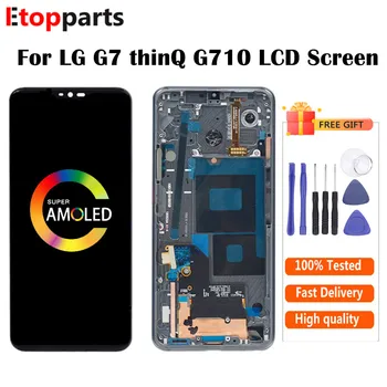 For LG G7 Display ThinQ G710 G710EM G710PM G710VMP LCD Display with Touch Screen Digitizer with Frame Free Shipping
For LG G7 Display ThinQ G710 G710EM G710PM G710VMP LCD Display with Touch Screen Digitizer with Frame Free Shipping