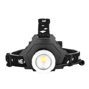 

XHP50 strong headlight retractable micro USB charging holding input and output power display outdoor lighting