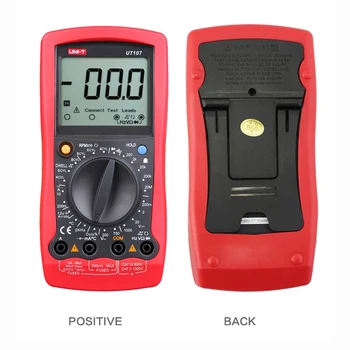 UNI-T UT107 Multimeters Handheld Automotive Multipurpose Meters Manual Range Multimeter Input Protection Tach Battery Test
UNI-T UT107 Multimeters Handheld Automotive Multipurpose Meters Manual Range Multimeter Input Protection Tach Battery Test