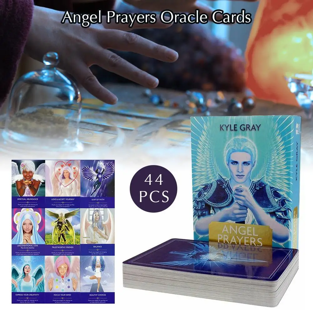2020 New 44PCS Game Cards Durable Exciting Party Tarot Cards For Angel Prayers Oracle Decks Oracle Cards Doreen Virtue
2020 New 44PCS Game Cards Durable Exciting Party Tarot Cards For Angel Prayers Oracle Decks Oracle Cards Doreen Virtue
