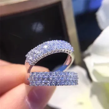 Choucong Eternity Promise Ring Pave Aaaaa Cz Stone 925 Sterling Silver Engagement Wedding Band Rings For Women Men Party Jewelry 
Choucong Eternity Promise Ring Pave Aaaaa Cz Stone 925 Sterling Silver Engagement Wedding Band Rings For Women Men Party Jewelry