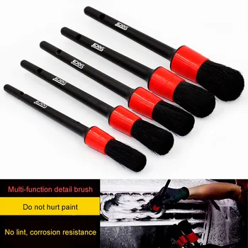 5 Pcs Detailing Brush Set 5 Sizes Auto Detail Brushes for Cleaning Wheels Engine Interior K888
5 Pcs Detailing Brush Set 5 Sizes Auto Detail Brushes for Cleaning Wheels Engine Interior K888
