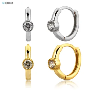 Kikichicc 100% Real 925 Sterling Silver 11mm Zircon Huggies Hoops Earring Piercing Luxury Big Pendiente 2020 Fashion Jewelry
Kikichicc 100% Real 925 Sterling Silver 11mm Zircon Huggies Hoops Earring Piercing Luxury Big Pendiente 2020 Fashion Jewelry
