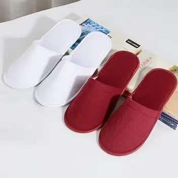 Hotel Travel Spa Disposable Slippers Unisex Solid Color Non-Slip Closed Toe Flat Shoes Hotel Slippers тапочки домашние женские
Hotel Travel Spa Disposable Slippers Unisex Solid Color Non-Slip Closed Toe Flat Shoes Hotel Slippers тапочки домашние женские
