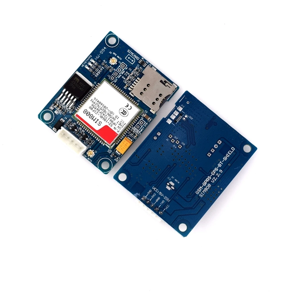 SIM808 Development Board GSM GPRS GPS Bluetooth SMS Module MINI SIM868 Breakout 5-18V | Электронные компоненты и