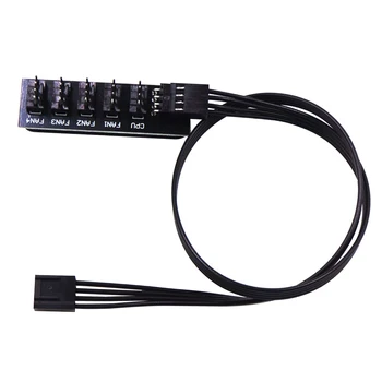 40cm Host Case Fan Hub Durable Regulator Practical Splitter Cable For PC Computer CPU Cooler Black Power Supply Adapter 1 To 5
40cm Host Case Fan Hub Durable Regulator Practical Splitter Cable For PC Computer CPU Cooler Black Power Supply Adapter 1 To 5
