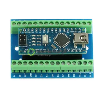 NEW NANO V3.0 3.0 Controller Terminal Adapter Expansion Board NANO IO Shield Simple Extension Plate For Arduino AVR ATMEGA328P
NEW NANO V3.0 3.0 Controller Terminal Adapter Expansion Board NANO IO Shield Simple Extension Plate For Arduino AVR ATMEGA328P