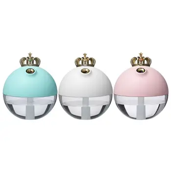 1 PC 320ML Cute Crown Air Humidifier Aroma Essential Oil Diffuser for Home Office Use
1 PC 320ML Cute Crown Air Humidifier Aroma Essential Oil Diffuser for Home Office Use