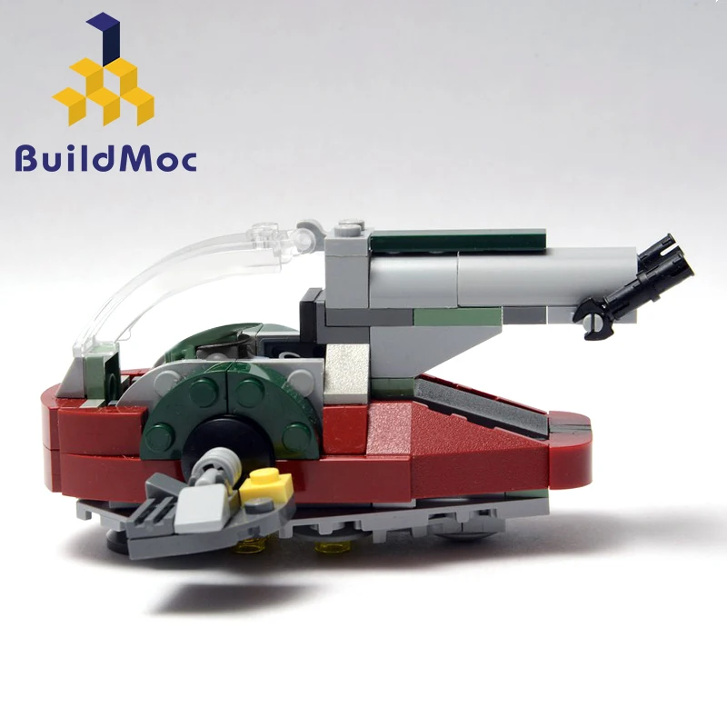 BuildMOC 20373 Space Wars Universe New Slave I Model Building Blocks Great Gifts Sets Playset Kit Gifts Compatible with 75060
BuildMOC 20373 Space Wars Universe New Slave I Model Building Blocks Great Gifts Sets Playset Kit Gifts Compatible with 75060