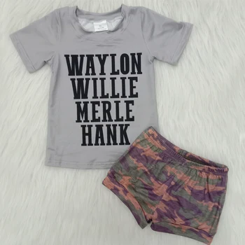 Free shipping Newborn Baby Boy Girls Clothes Hank Print Camouflage Shorts Infant Boutique Kids Clothing Sets 2pcs Boy Outfits 
Free shipping Newborn Baby Boy Girls Clothes Hank Print Camouflage Shorts Infant Boutique Kids Clothing Sets 2pcs Boy Outfits