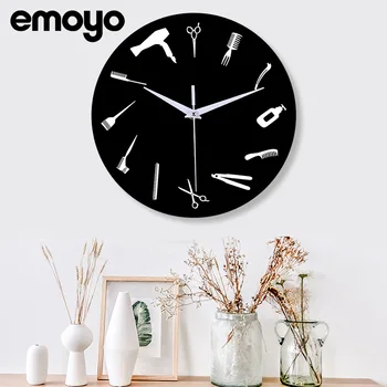 Customization of Individual Character Pattern Barber Shop Decoration Acrylic Hanging Clock Fashion Retro Creative Wall Clock
Customization of Individual Character Pattern Barber Shop Decoration Acrylic Hanging Clock Fashion Retro Creative Wall Clock