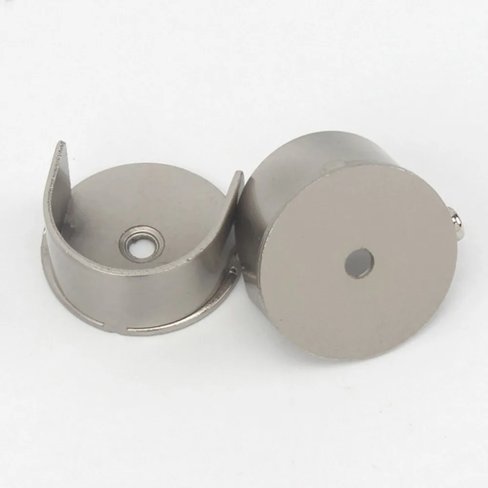 Description Picture 6 of item2PCS 28mm Curtain Rod Bracket Holder Recessed Wndow Curtain Pole Bracket Window Treatment Hardware Metal Wardrobe Rod Holders
