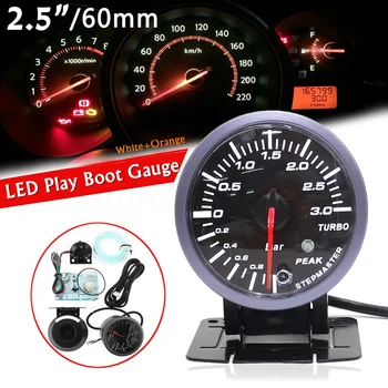 2.5 Inch/60mm Car LED Turbo Boost Vacuum Press Pressure Gauge Bar Meter Car Accessories
2.5 Inch/60mm Car LED Turbo Boost Vacuum Press Pressure Gauge Bar Meter Car Accessories