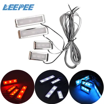 LEEPEE 4pcs Decorative Universal Auto Interior Lamp 3 LEDs Cool Door Handle Lighting Armrest Inner Bowl Lights Car-styling
LEEPEE 4pcs Decorative Universal Auto Interior Lamp 3 LEDs Cool Door Handle Lighting Armrest Inner Bowl Lights Car-styling