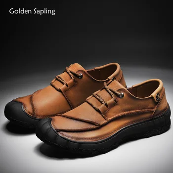 Golden Sapling Classic Tooling Shoes Men Genuine Leather Soft Rubber Men's Sneakers for Outdoors Trekking Hiking Tactical Shoe
Golden Sapling Classic Tooling Shoes Men Genuine Leather Soft Rubber Men's Sneakers for Outdoors Trekking Hiking Tactical Shoe