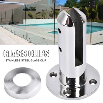 Hight Quality Stainless Steel Glass Clip Swimming Pool Floor Stand Fixed Fittings Clamp Durable S7 #5
Hight Quality Stainless Steel Glass Clip Swimming Pool Floor Stand Fixed Fittings Clamp Durable S7 #5