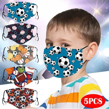 5PC Child Mask Soccer Football Printed Face Mask Outdoor Sport Dustproof Breathable Mask Ball Printed Washable Reusable Kid Mask
5PC Child Mask Soccer Football Printed Face Mask Outdoor Sport Dustproof Breathable Mask Ball Printed Washable Reusable Kid Mask
