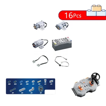 Blocks Toy Technic Building block power kit remote control lithium battery servo lepining motor building blocks MOC accessories
Blocks Toy Technic Building block power kit remote control lithium battery servo lepining motor building blocks MOC accessories