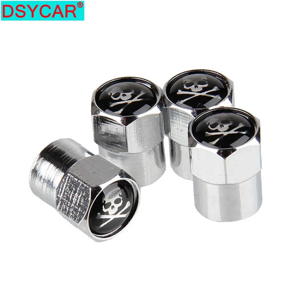 DSYCAR 4Pcs/Set SKULL Style Bike Motorcycle Car Tire Valve Stem Caps For Car/Motorcycle,Air Leakproof
DSYCAR 4Pcs/Set SKULL Style Bike Motorcycle Car Tire Valve Stem Caps For Car/Motorcycle,Air Leakproof
