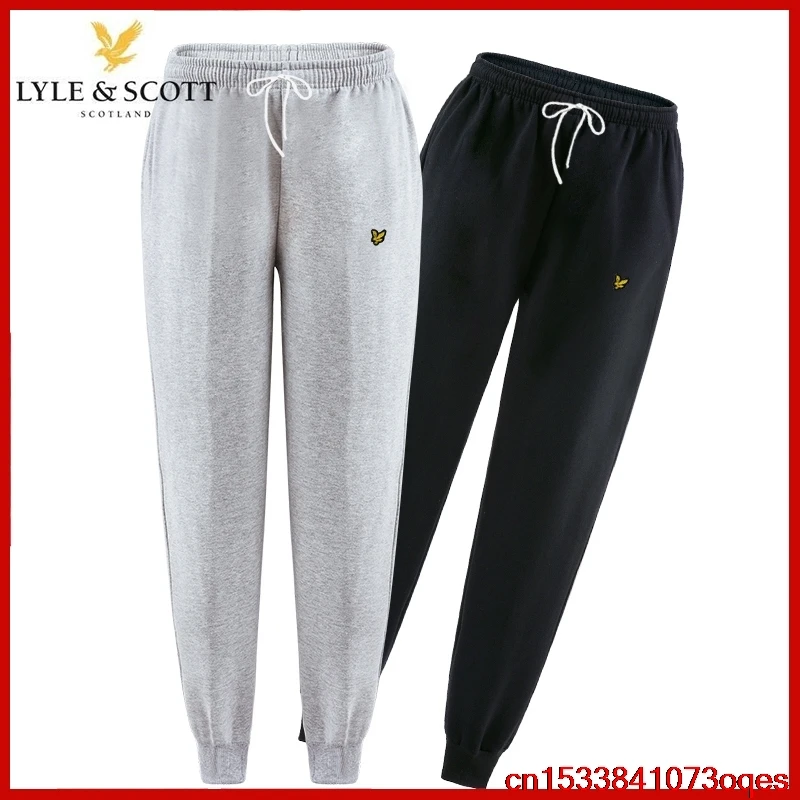 

Lyle&Scott- Mens Joggers Casual Pants Fitness Men Sportswear Tracksuit Bottoms Skinny Sweatpants Trousers Black Pants 2LS15